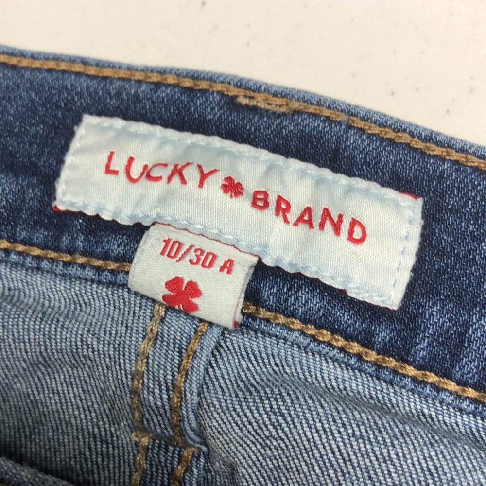 LUCKY BRAND AVA MID-RISE SKINNY JEANS 10/30x26 🍀 - Picture 3 of 15